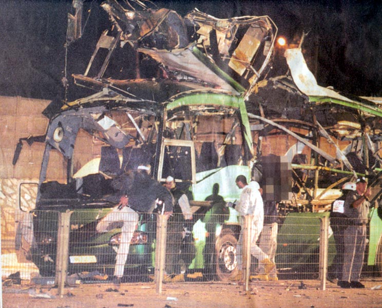 האוטובוס אחרי הפיגוע